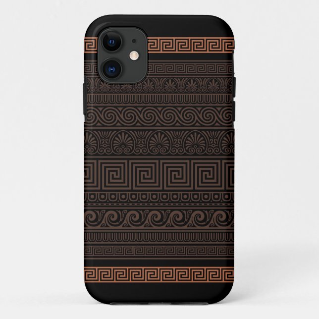 Greek Ornamental Pattern Case-Mate iPhone Case (Back)