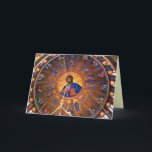 Greek Orthodox Ceiling - Beauty of Christmas Holiday Card<br><div class="desc">Church in Thessolaniki,  Greece.   GREETING:  May the beauty of Christmas fill your heart and refresh your spirit</div>