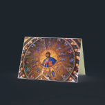 Greek Orthodox Ceiling - Beauty of Christmas Holiday Card<br><div class="desc">Church in Thessolaniki,  Greece.   GREETING:  May the beauty of Christmas fill your heart and refresh your spirit</div>