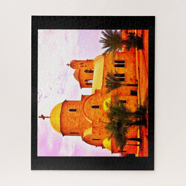 Greek Orthodox Church Jigsaw Puzzle (Vertical)