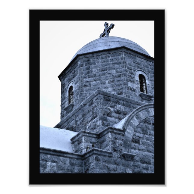 Greek Orthodox Church Photo Print (Front)