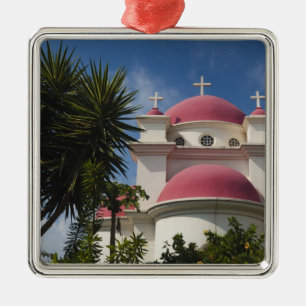 Greek Orthodox Monastery Metal Ornament