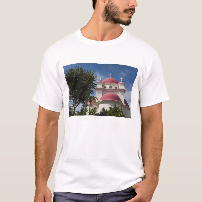 Greek Orthodox Monastery T-Shirt (Front)