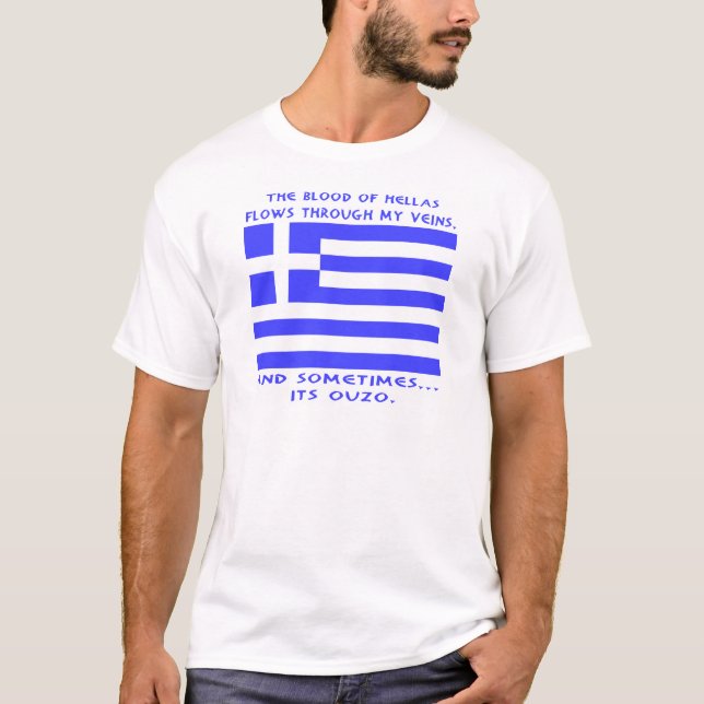 Greek Ouzo T-Shirt (Front)