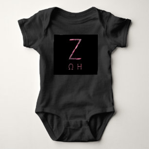 Greek Personalized Clothing Baby Bodysuit