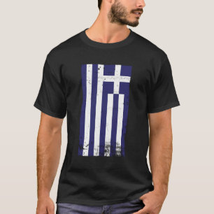 Greek Pride Travel Vacation Greece Flag T-Shirt