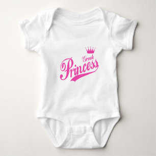 Greek Princess Baby Bodysuit