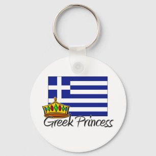 Greek Princess Keychain