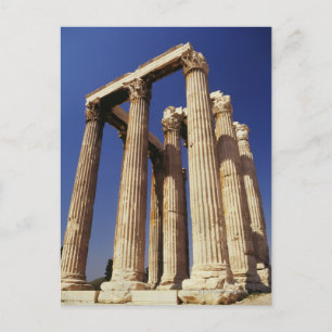 Greek ruins, Athens, Greece Postcard