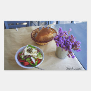 Greek salad sticker