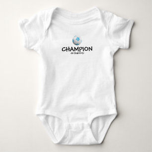 Greek Soccer Champ Baby Bodysuit