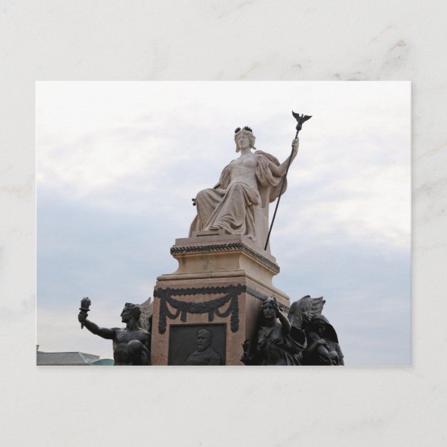 Greek Statue Postcard (Front)
