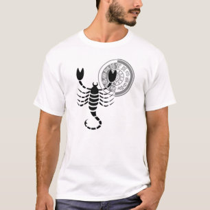 Greek style Scorpio Scorpion Zodiac Chart T-Shirt