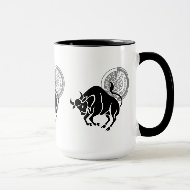 Greek style Taurus Mug (Right)