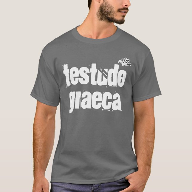 Greek Tortoise Shirt (bw 2) (Front)
