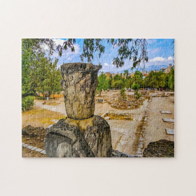 Greek Urns Athens. Jigsaw Puzzle (Horizontal)