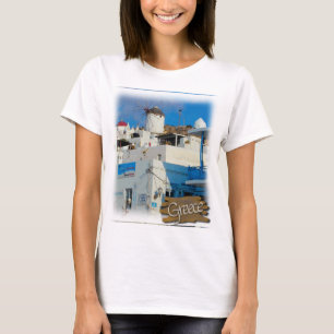 Greek Windmill T-Shirt