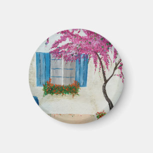Greek window magnet