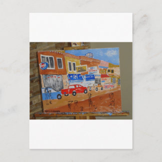 Greektown Detroit Postcard