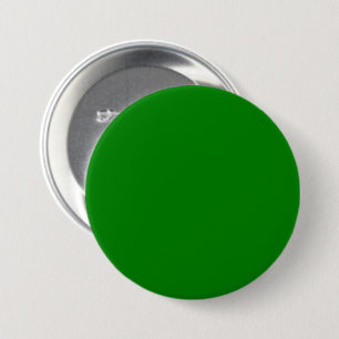 Green 008000 Colour - With the Option to Add a Nam 3 Inch Round Button