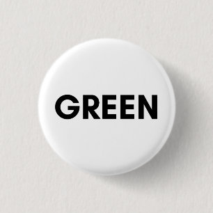 green 1 inch round button