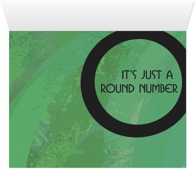 Green 30 Décennie Anniversaire (Intérieur Horizontal (Bas))