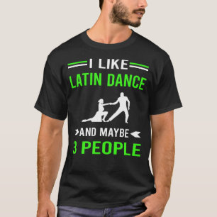 Green 3 People Latin Dance T-Shirt