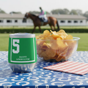 Green 5 Personalisé Derby Horse Race