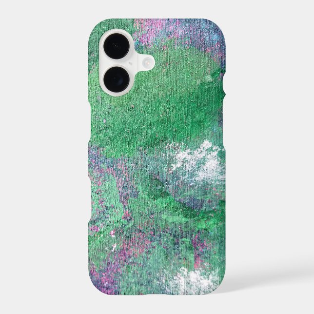 green abstract chalk splash (Back)