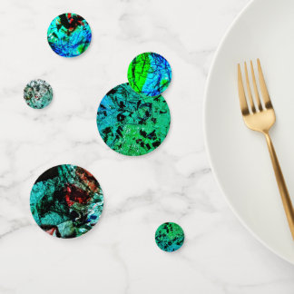 Green abstract Confetti,Sweet soft abstract Confetti