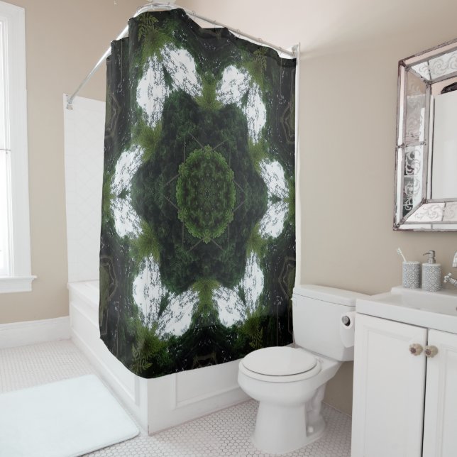 GREEN ABSTRACT DRAWING. SAMER BRASIL 1 (In Situ)