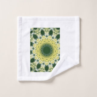Green Abstract Mandala | Nature Inspired towel