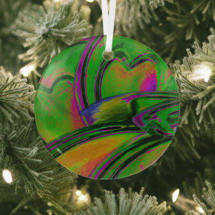 Green Abstract Ornament 