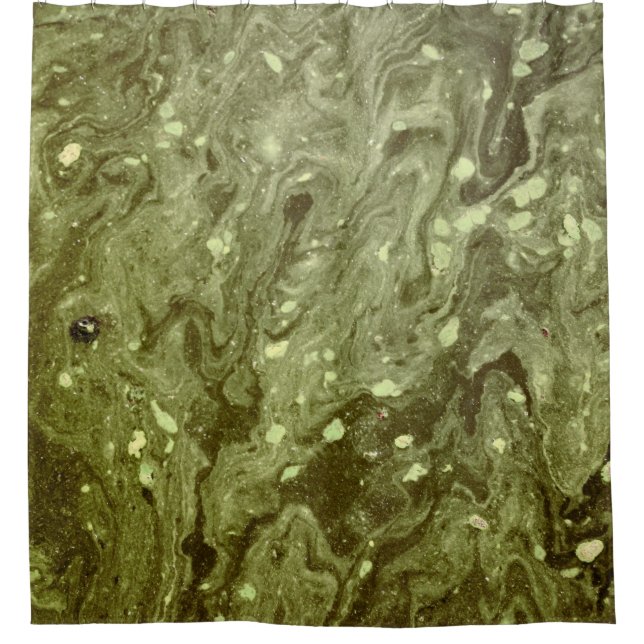 Green abstract painting (Front)