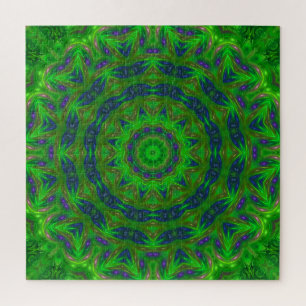 Green Abstract Puzzle