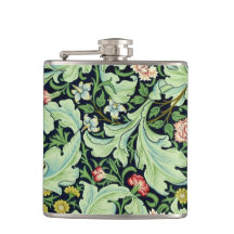 Green Acanthus Flask
