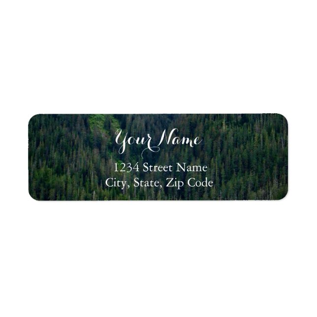 Green Address Labels (Front)
