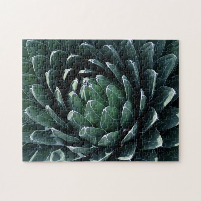 Green Agave Jigsaw Puzzle (Horizontal)