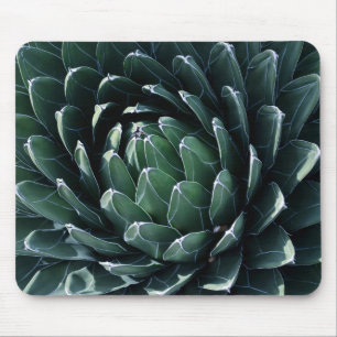 Green Agave Mouse Pad