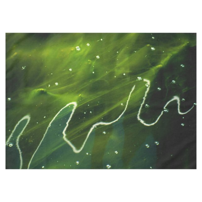 Green Algae and Water 60x84 tccna Tablecloth (Front (Horizontal))