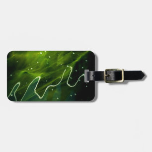 Green Algae and Water cd ltcnm Luggage Tag
