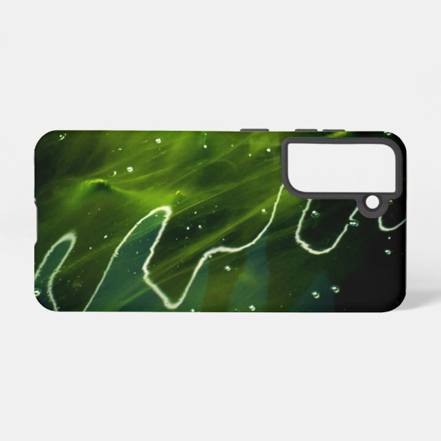 Green Algae and Water sgcnm Samsung Galaxy S21 Case (Back Horizontal)