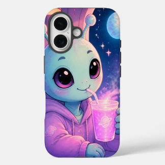 Green Alien Girl Is Here To Protect With An iPhone 16 Case