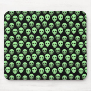 Green Alien Mousepad
