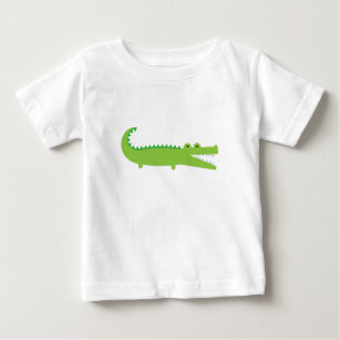 Green Alligator Baby T-Shirt