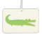Green Alligator Car Air Freshener