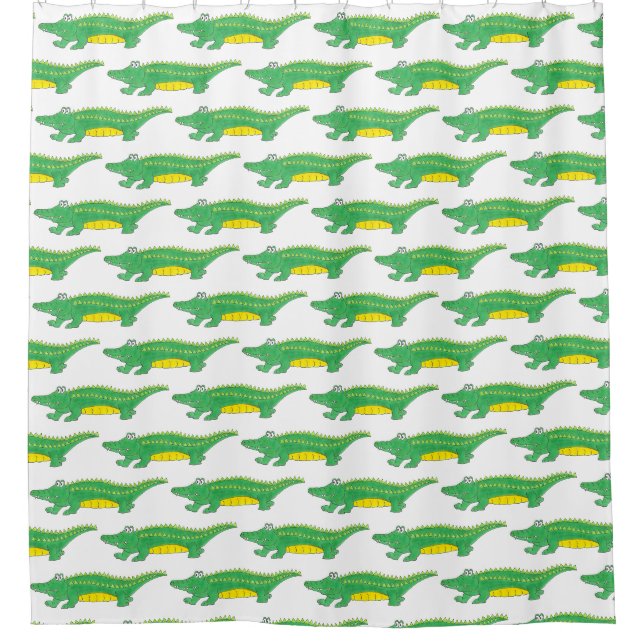Green Alligator Croc Crocodile Gator Animal (Front)