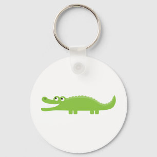 Green Alligator Keychain