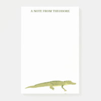 Green Alligator Realistic Graphic Personalized