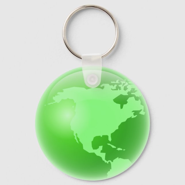 Green America Keychain (Front)